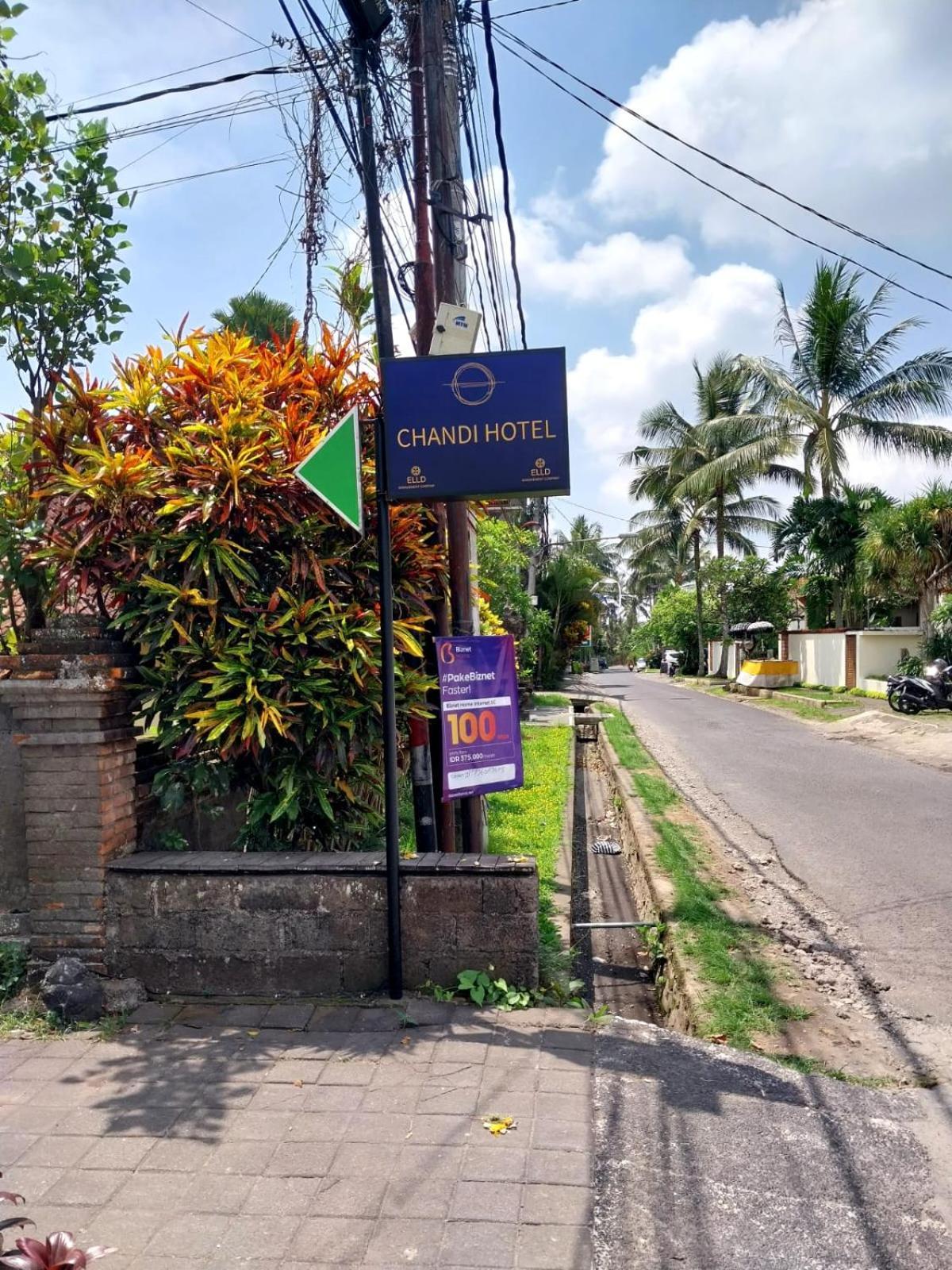 Chandi Hotel Ubud Eksteriør billede